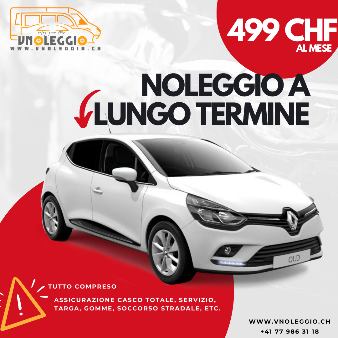 Noleggio auto lungo termine